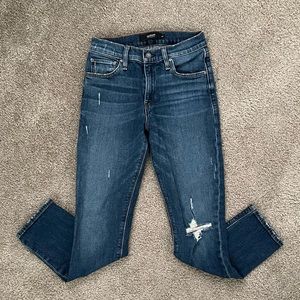 Hudson Jessi Boyfriend Cropped Jeans